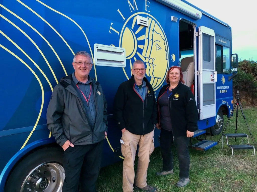 On site with Time Team